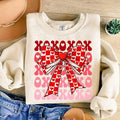Checkered Valentine Coquette Heart Retro Valentines XOXO Valentines Coquette Love T-Shirts, Hoodie, Sweatshirt - T-Shirt, Sweatshirt, Hoodie