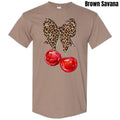 Cheetah Bow Cherries Gildan Short Sleeve 'NLB' T-Shirts, Hoodie, Sweatshirt - T-Shirt, Sweatshirt, Hoodie
