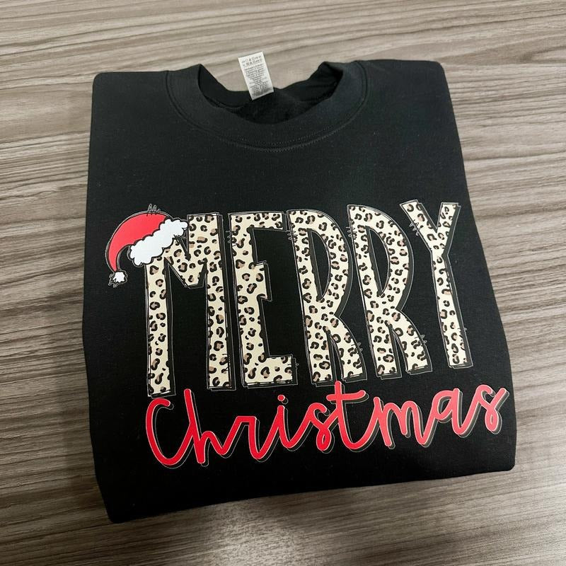 Cheetah Merry Gildan BLACK T-Shirts, Hoodie, Sweatshirt - T-Shirt, Sweatshirt, Hoodie