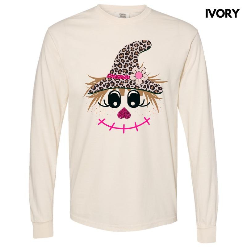 Cheetah Scarecrow Face Long Sleeve Comfort Colors 'NLB' T-Shirts, Hoodie, Sweatshirt - T-Shirt, Sweatshirt, Hoodie