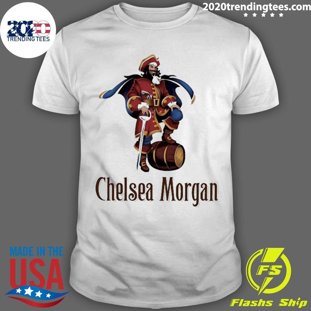 Chelsea Morgan Captain Morgan Parody Logo Shirt Unisex T-shirt, Sweatshirt, Hoodie, Long Sleeve Tee - T-Shirt, Sweatshirt, Hoodie