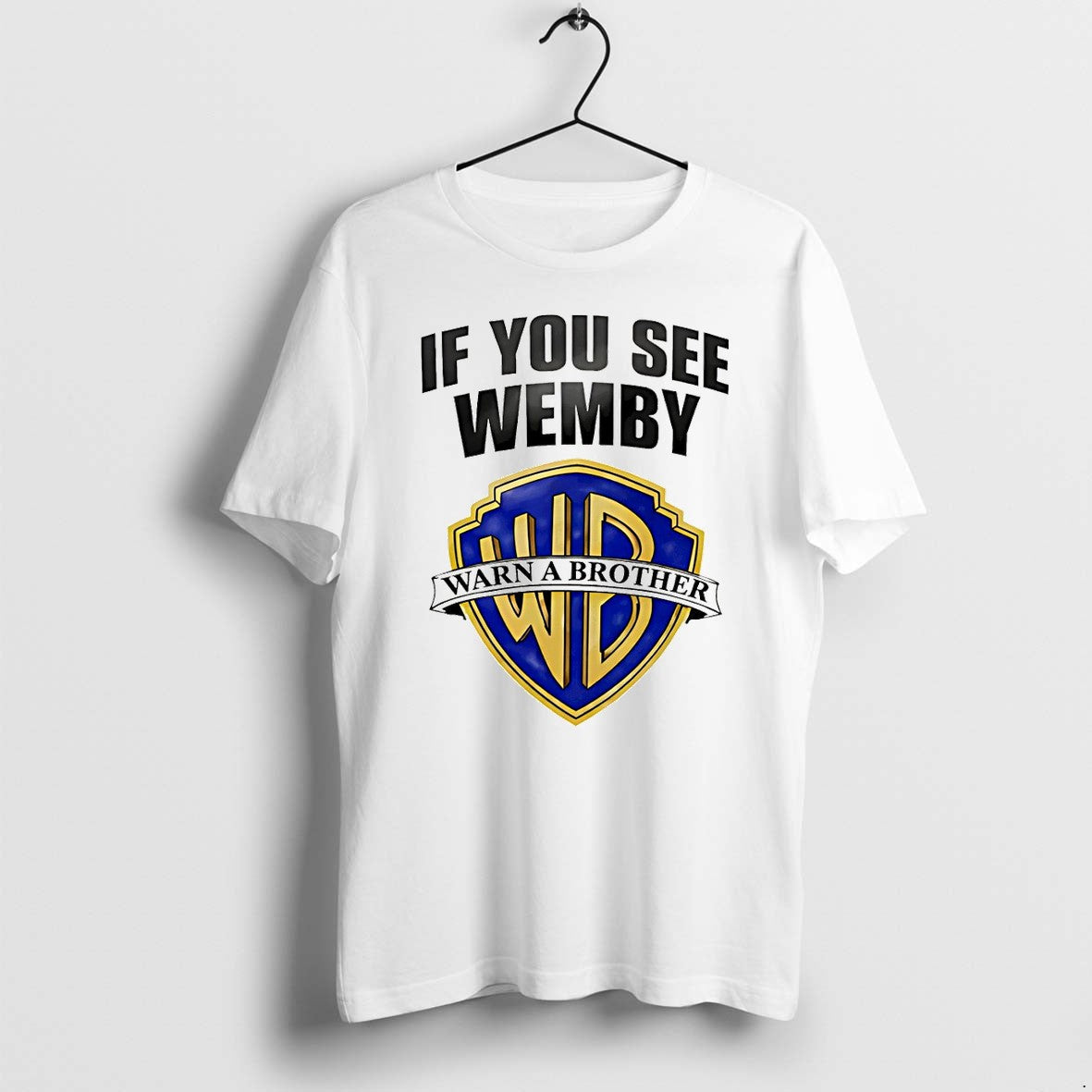 Chet Holmgren Wearing If You See Wemby Warn A Brother Spurs Tshirts Sweater Unisex T-shirt, Sweatshirt, Hoodie, Long Sleeve Tee - T-Shirt, Sweatshirt, Hoodie