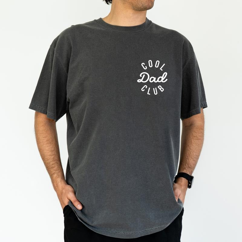 ChicCotton Cool Dads Club Comfort Colors Cool Dad Girl Dad Shirt Boy Daddy Gifs Dad T-Shirts, Hoodie, Sweatshirt - T-Shirt, Sweatshirt, Hoodie