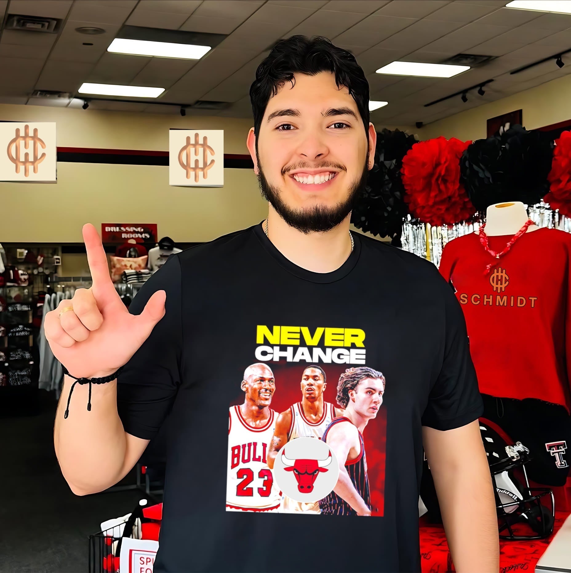 Chicago Bulls Never Change shirt Unisex T-shirt, Sweatshirt, Hoodie, Long Sleeve Tee - T-Shirt, Sweatshirt, Hoodie