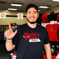 Chicago Bulls Worlds Best Dad 2026 shirt Unisex T-shirt, Sweatshirt, Hoodie, Long Sleeve Tee - T-Shirt, Sweatshirt, Hoodie