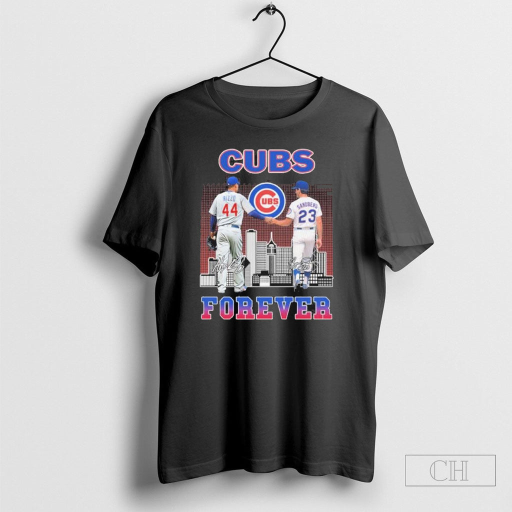 Chicago Cubs Forever Rizzo And Sandberg Unisex T-shirt, Sweatshirt, Hoodie, Long Sleeve Tee - T-Shirt, Sweatshirt, Hoodie