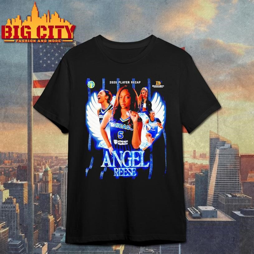 Chicago Sky Angel Reese 2025 Player Recap Shirt Unisex T-shirt, Sweatshirt, Hoodie, Long Sleeve Tee - T-Shirt, Sweatshirt, Hoodie