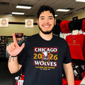 Chicago Wolves 2026 Calder Cup Finals logo shirt Unisex T-shirt, Sweatshirt, Hoodie, Long Sleeve Tee - T-Shirt, Sweatshirt, Hoodie
