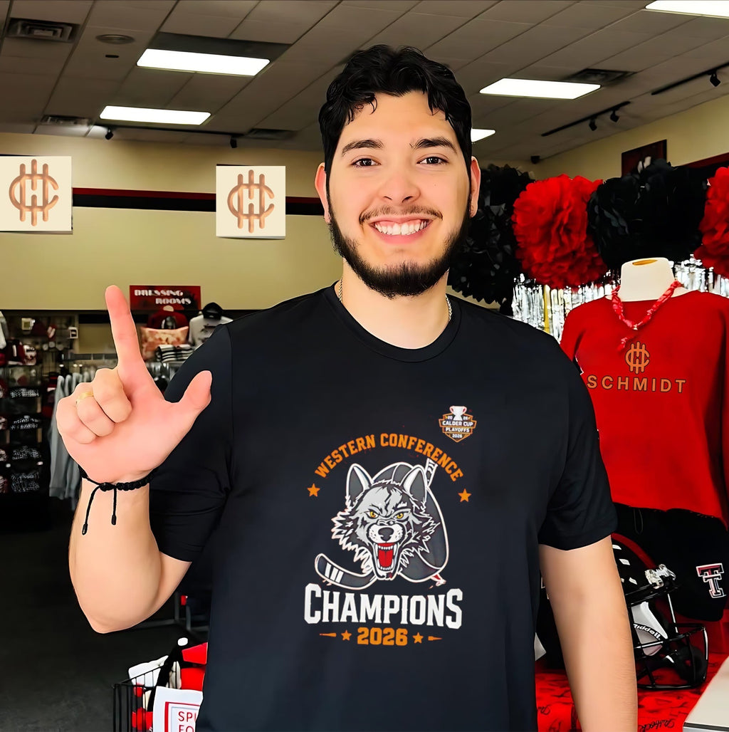 Chicago Wolves Wolf Pack Western Champions 2026 shirt Unisex T-shirt, Sweatshirt, Hoodie, Long Sleeve Tee - T-Shirt, Sweatshirt, Hoodie