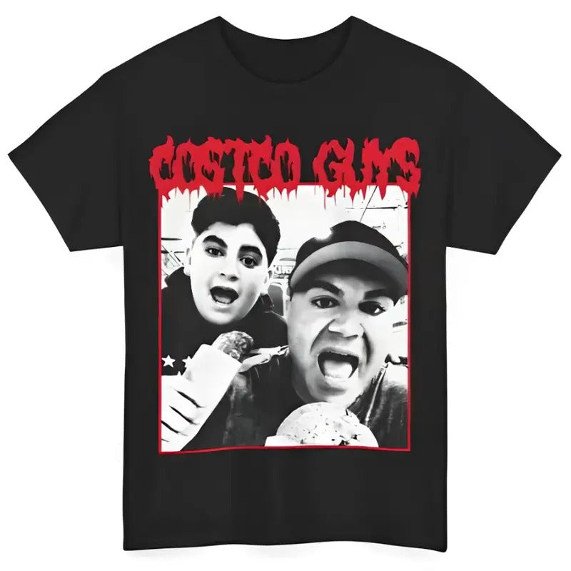 Chicken Bake Guys Punk Metal Shopping Meme Boom Rizz Tiktok Meme Shirt Crew Neck Slight Stretch Breathable & Resistant Short Sleeve Outdoor & Daily T-Shirts, Hoodie, Sweatshirt - T-Shirt, Sweatshirt, Hoodie