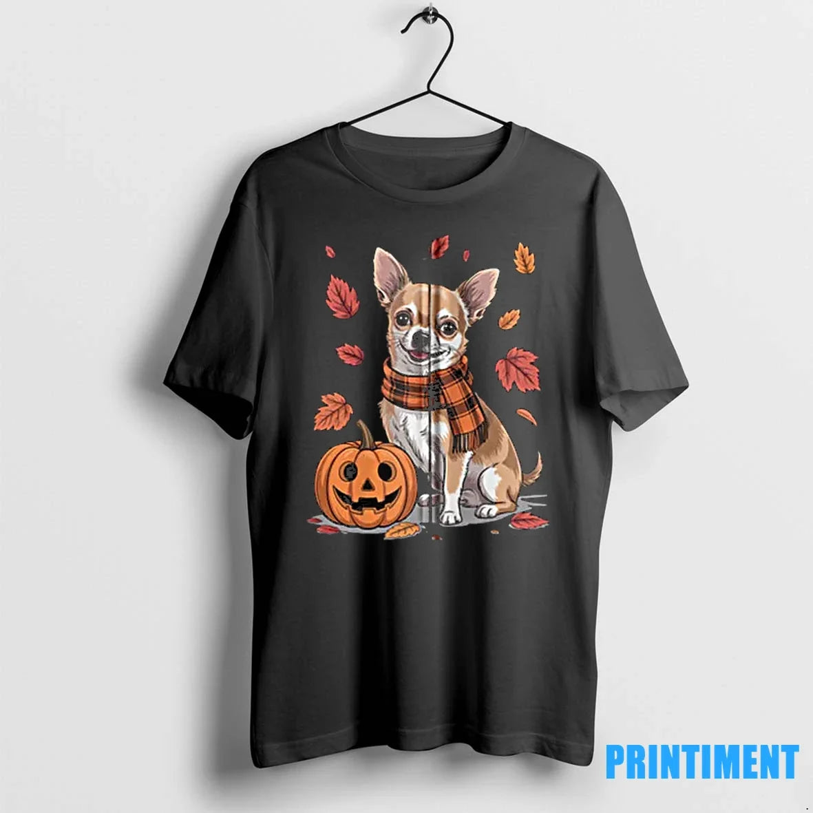 Chihuahua Dog Lover Pumpkin Fall Autumn Thanksgiving Tshirts Sweater Unisex T-shirt, Sweatshirt, Hoodie, Long Sleeve Tee - T-Shirt, Sweatshirt, Hoodie