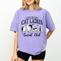 Childless Cat Social Club Comfort Colors Shirt Halloween Cat Printed Cat Lover Halloween Unhinged Shirt Cat Mama Cat Mom Halloween Shirt Tops Womenswear Cotton Fabric Relaxed Fit Chic T-Shirts, Hoodie, Sweatshirt - T-Shirt, Sweatshirt, Hoodie