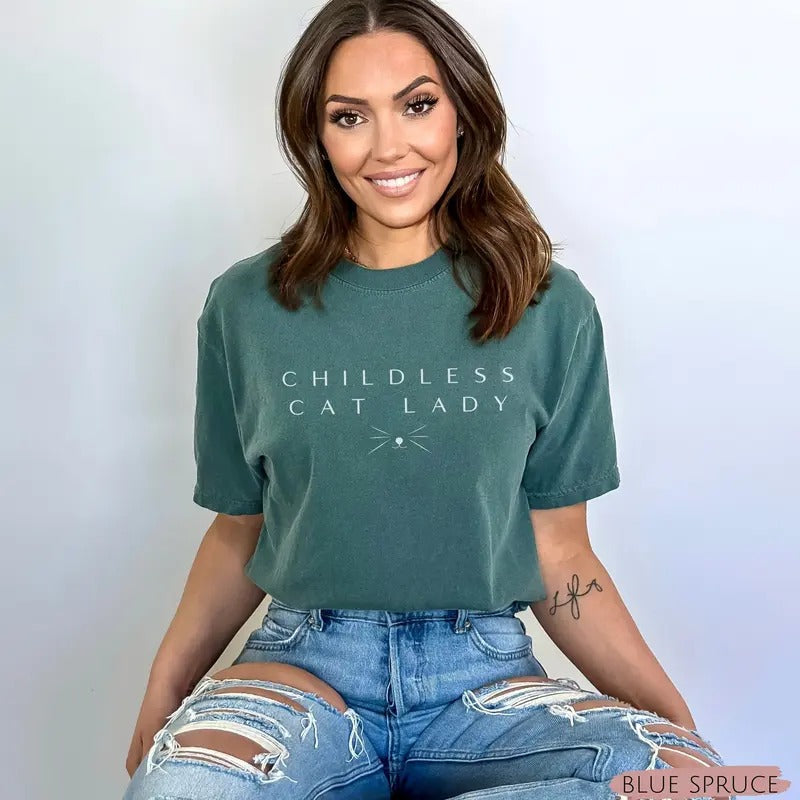 Childless Cat Lady 2024 Election Political Shirts T-Shirts, Hoodie, Sweatshirt - T-Shirt, Sweatshirt, Hoodie