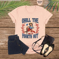 Chill Fourth Out Shirt Cute 4th July Shirt American Girl Shirt Fourth July Shirt Vintage Independence Day Shirt T-Shirts, Hoodie, Sweatshirt - T-Shirt, Sweatshirt, Hoodie