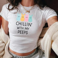 Chillin My Peeps Easter Bunny Baby Easter Day Shirt Cute Easter Bunny Shirt Matching Family Easter Day Baby Happy Easter T-Shirts, Hoodie, Sweatshirt - T-Shirt, Sweatshirt, Hoodie