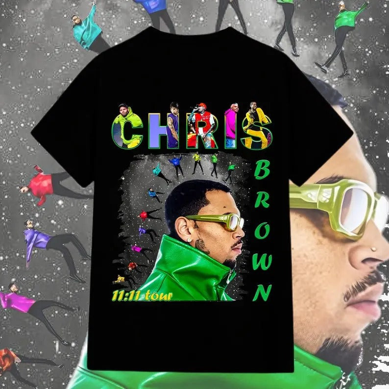 Chris Brown 1111 Tour Png Chris Brown Bootleg Shirt Chris Brown Fan Shirt Chris Brown 2024 Tour T-Shirts, Hoodie, Sweatshirt - T-Shirt, Sweatshirt, Hoodie