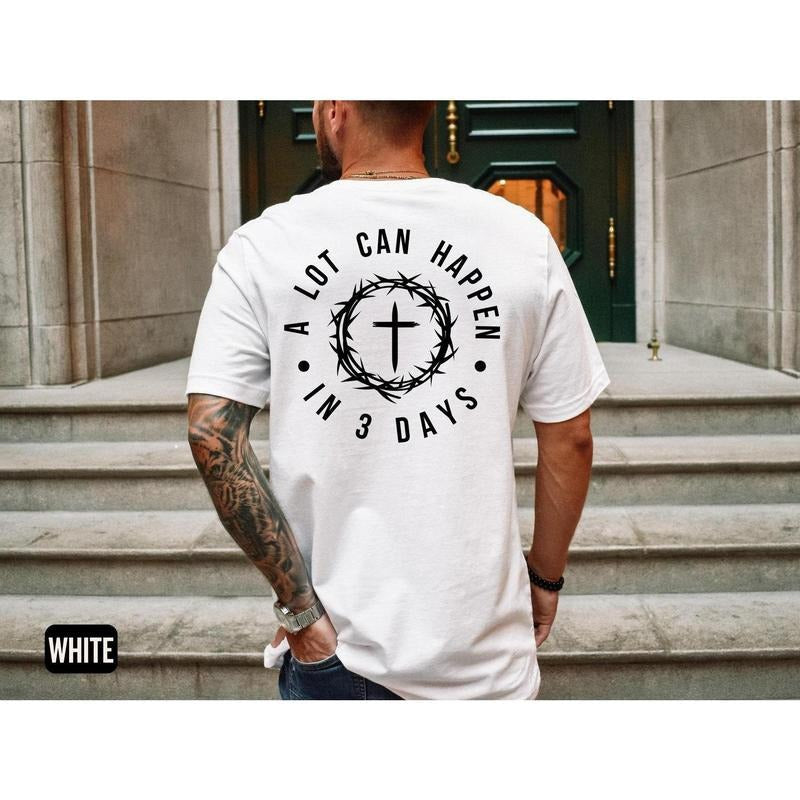 Christian Easter Shirt Religious Top Scripture Resurrection Sunday Shirt T-Shirts, Hoodie, Sweatshirt - T-Shirt, Sweatshirt, Hoodie