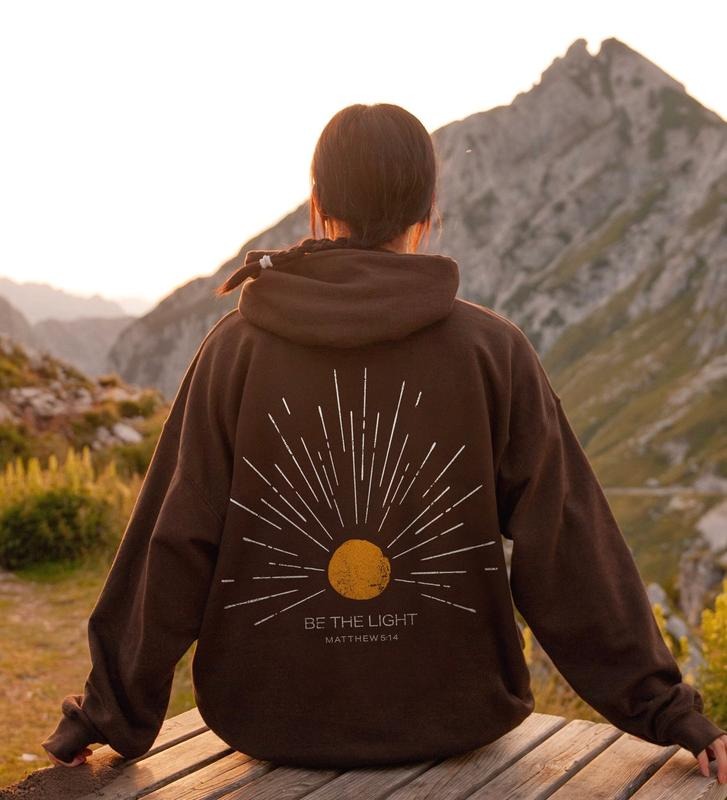 Christian Be Light Sunset Christian Streetwear Christian Christian Jesus Christian Clothes T-Shirts, Hoodie, Sweatshirt - T-Shirt, Sweatshirt, Hoodie