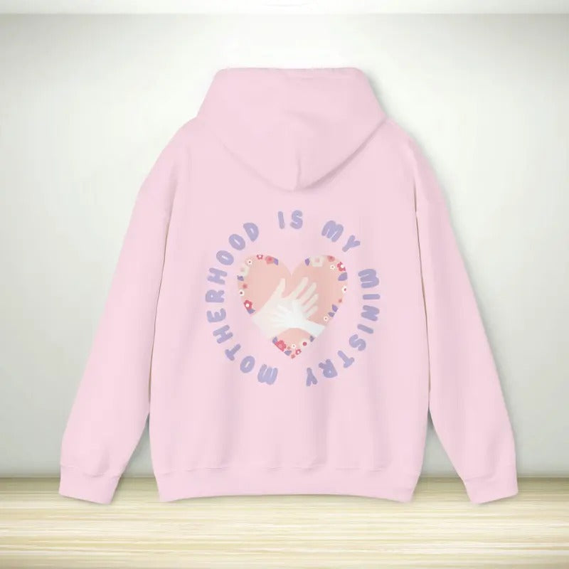 Christian Motherhood Is My Ministry Hooded Home School New Mom Shirt Faith Bible Christian TK43GN T-Shirts, Hoodie, Sweatshirt - T-Shirt, Sweatshirt, Hoodie