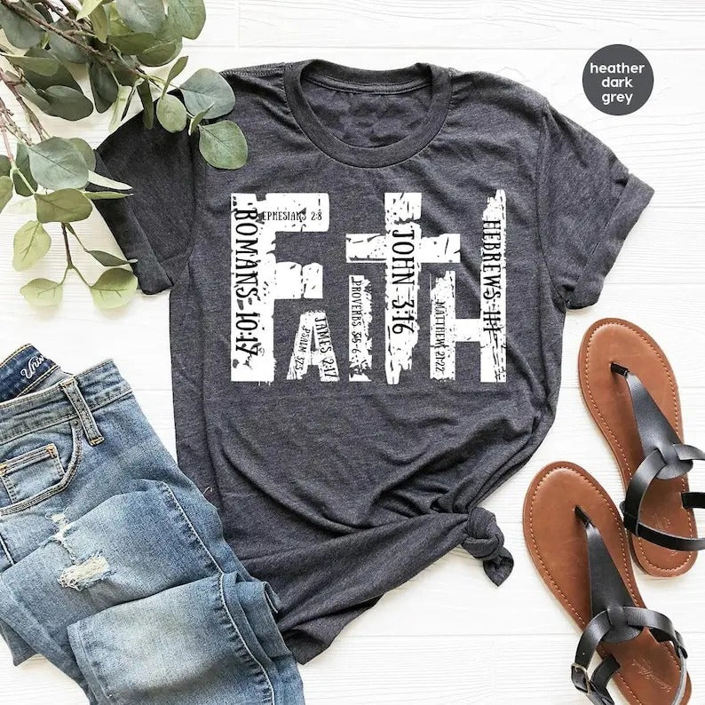 Christian Shirt Bible Verse Religious Retro Faith Christian Cross Genderneutral T-Shirts, Hoodie, Sweatshirt - T-Shirt, Sweatshirt, Hoodie