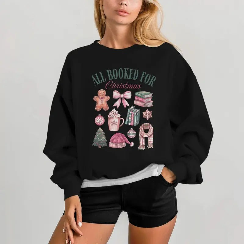 Bookish All Booked Book Lovers Fabric T-Shirts, Hoodie, Sweatshirt - T-Shirt, Sweatshirt, Hoodie