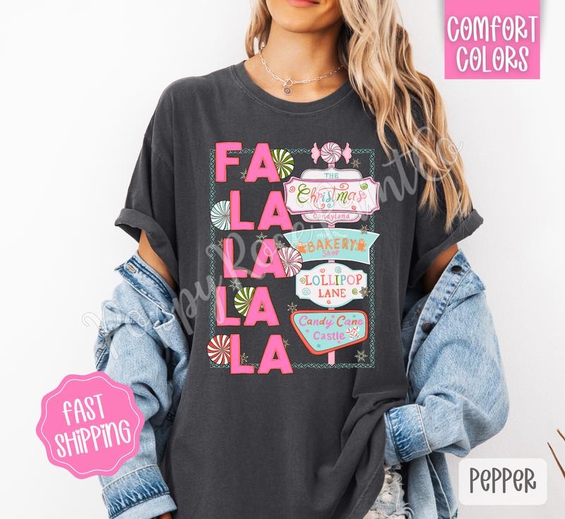 Candy Shop Comfort Colors Xmas T-Shirts, Hoodie, Sweatshirt - T-Shirt, Sweatshirt, Hoodie