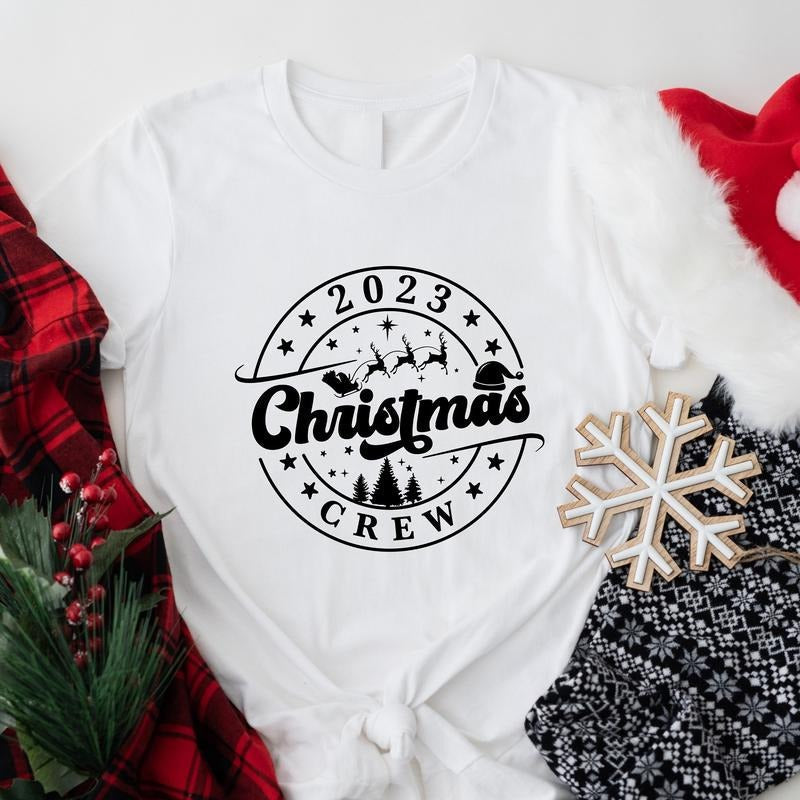 Crew 2023 Shirts Matching Cousin Crew Family Short Sleeve X Mas Party T-Shirts, Hoodie, Sweatshirt - T-Shirt, Sweatshirt, Hoodie