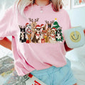 Dogs Shirt Dog Lover Shirt Shirt Dog Cute Dog Lover Dog Mom Shirt Cotton Casual Round Neck Short Sleeve Top Outdoor & Daily T-Shirts, Hoodie, Sweatshirt - T-Shirt, Sweatshirt, Hoodie
