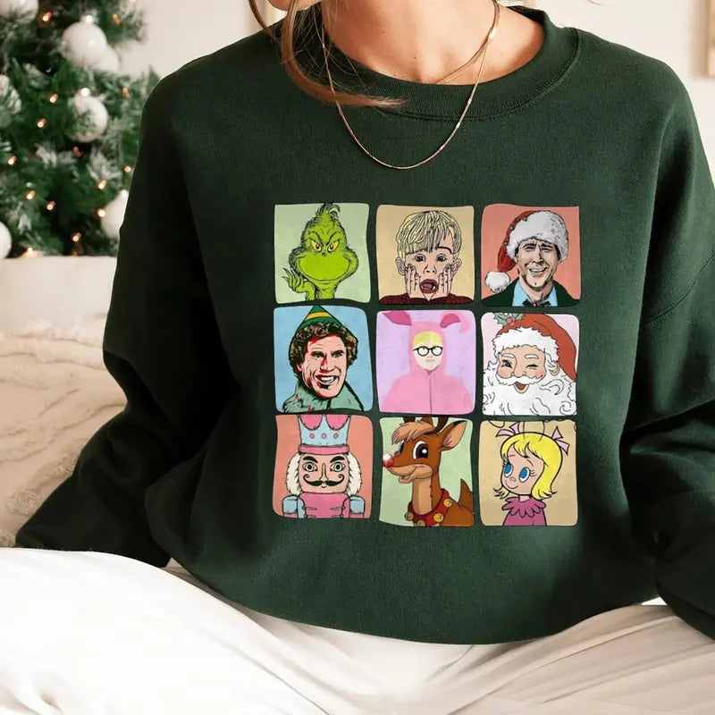 Movies Retro Movies Xmas Shirt Family Matching Shirt 90s Movies T-Shirts, Hoodie, Sweatshirt - T-Shirt, Sweatshirt, Hoodie