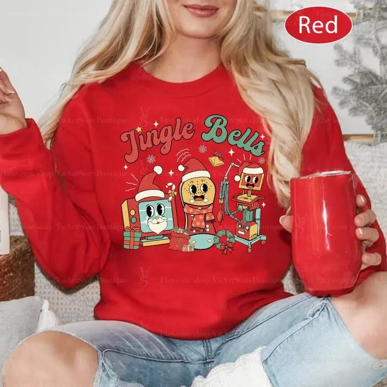 Nurse Shirt Jingle Bells Nurse Shirt Call Light Telemetry Healthcare ER Nurse ICU Nurse Nurse Shirt Him Her T-Shirts, Hoodie, Sweatshirt - T-Shirt, Sweatshirt, Hoodie