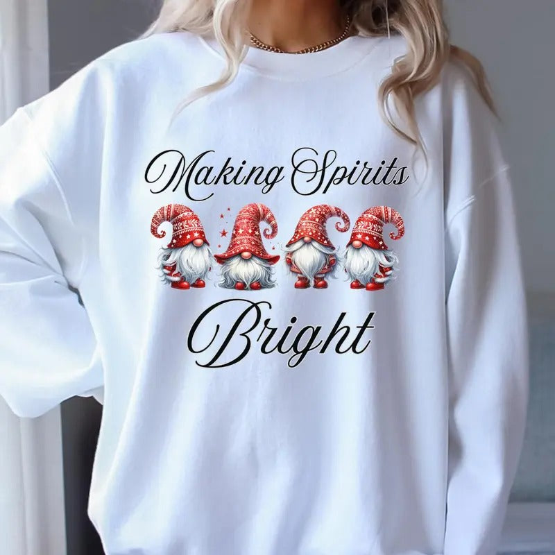 Past Hitchhiking Ghosts Making Spirits Bright Shirt Hauted Mansion Xmas T-Shirts, Hoodie, Sweatshirt - T-Shirt, Sweatshirt, Hoodie