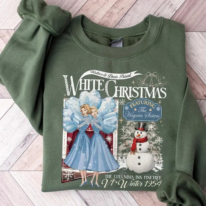 Sister Movie Watching White Movie 1954 T-Shirts, Hoodie, Sweatshirt - T-Shirt, Sweatshirt, Hoodie
