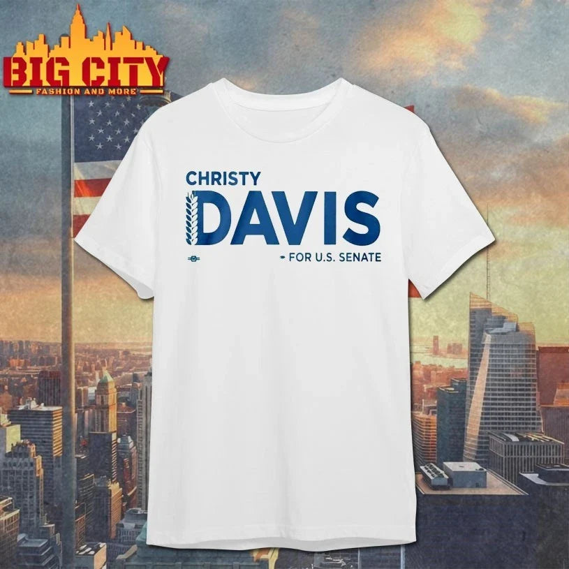 Christy Davis For Us Senate Logo shirt Unisex T-shirt, Sweatshirt, Hoodie, Long Sleeve Tee - T-Shirt, Sweatshirt, Hoodie