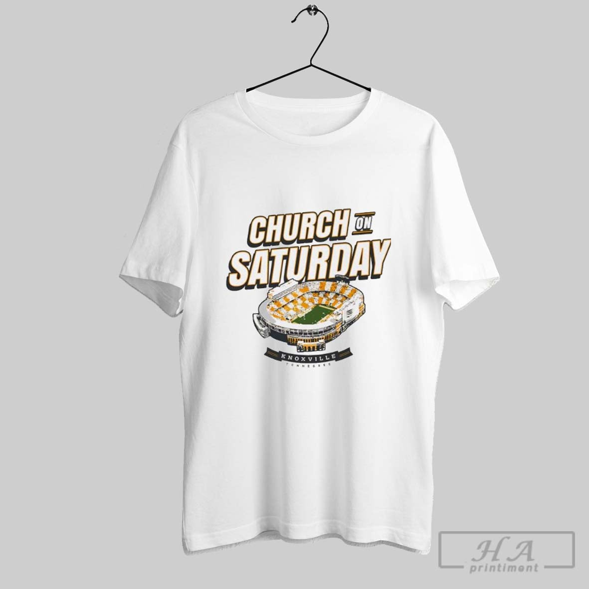 Church On Saturday Knoxville Tennessee Stadium Unisex T-shirt, Sweatshirt, Hoodie, Long Sleeve Tee - T-Shirt, Sweatshirt, Hoodie