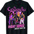 Cinderella Band Heavy Cotton Black Full Size Shirt T-Shirts, Hoodie, Sweatshirt - T-Shirt, Sweatshirt, Hoodie