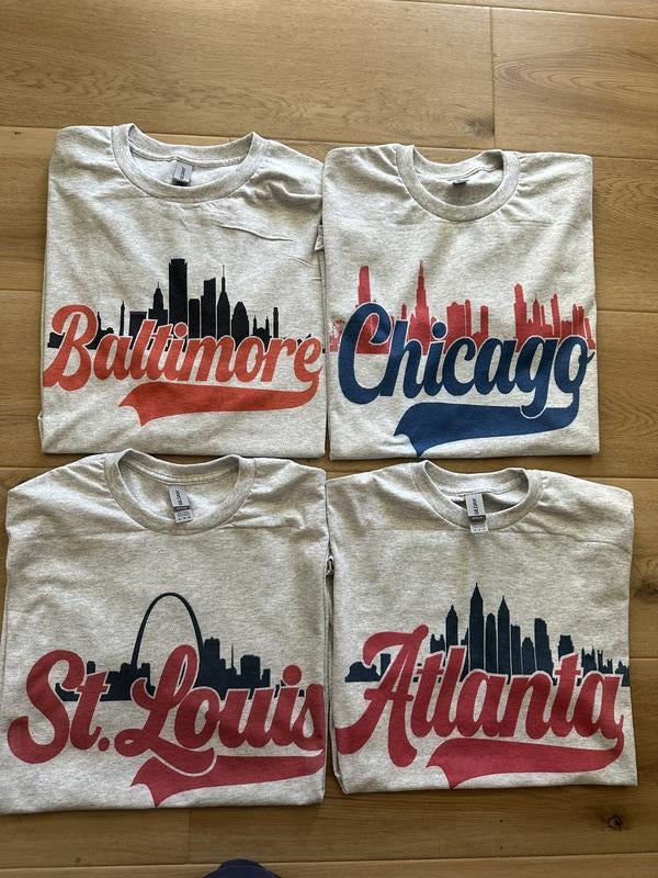 City Skyline Baseball T-Shirts, Hoodie, Sweatshirt - T-Shirt, Sweatshirt, Hoodie