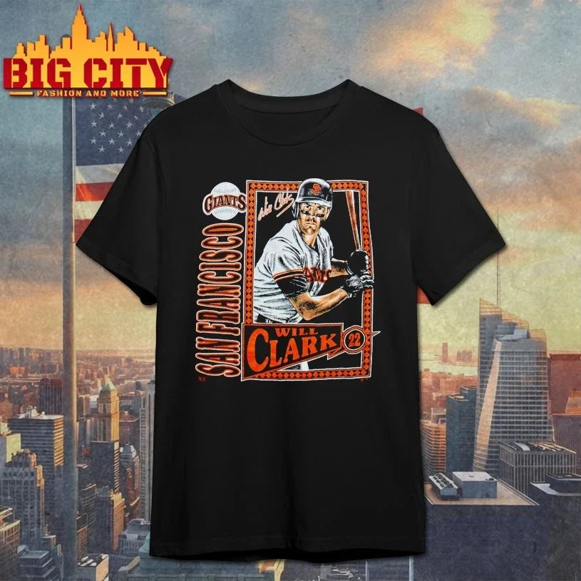 Clack 22 San Francisco Giants 1991 shirt Unisex T-shirt, Sweatshirt, Hoodie, Long Sleeve Tee - T-Shirt, Sweatshirt, Hoodie