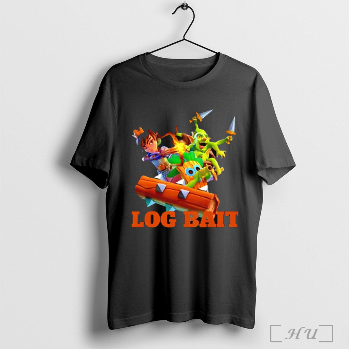 Clash Royale Log Bait T Shirt Sweatshirt Png Unisex T-shirt, Sweatshirt, Hoodie, Long Sleeve Tee - T-Shirt, Sweatshirt, Hoodie