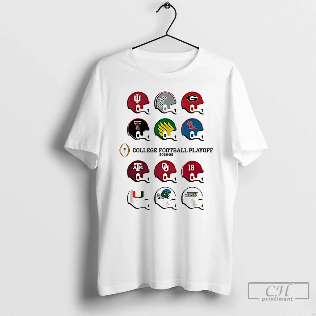 Classic 2025 Cfp Field Toy Team Helmets College Football Playoff 2025 2026 T-Shirts, Hoodie, Sweatshirt - T-Shirt, Sweatshirt, Hoodie
