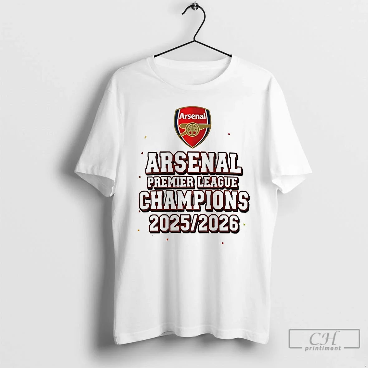 Classic Awzr6am1 Arsenal Fc Premier League Champions 2025 2026 Logo Unisex T-shirt, Sweatshirt, Hoodie, Long Sleeve Tee - T-Shirt, Sweatshirt, Hoodie