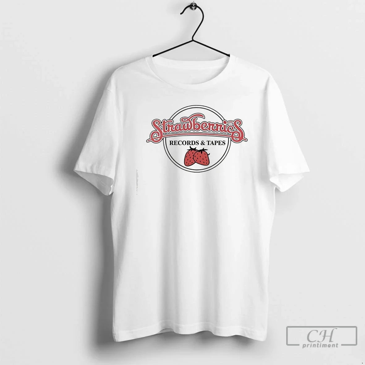 Classic Adam Sandler Strawberries Records Tapes T-Shirts, Hoodie, Sweatshirt - T-Shirt, Sweatshirt, Hoodie