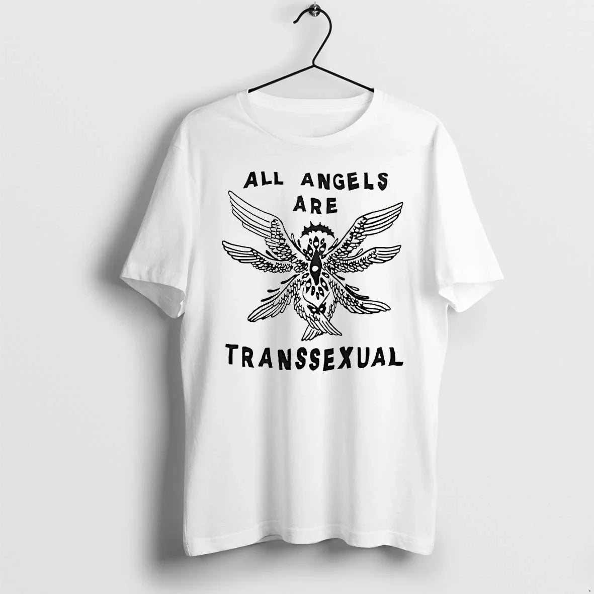 Classic All Angels Are Transsexual Biblically Accurate Angel Lgbt Shirts Sweater Unisex T-shirt, Sweatshirt, Hoodie, Long Sleeve Tee - T-Shirt, Sweatshirt, Hoodie