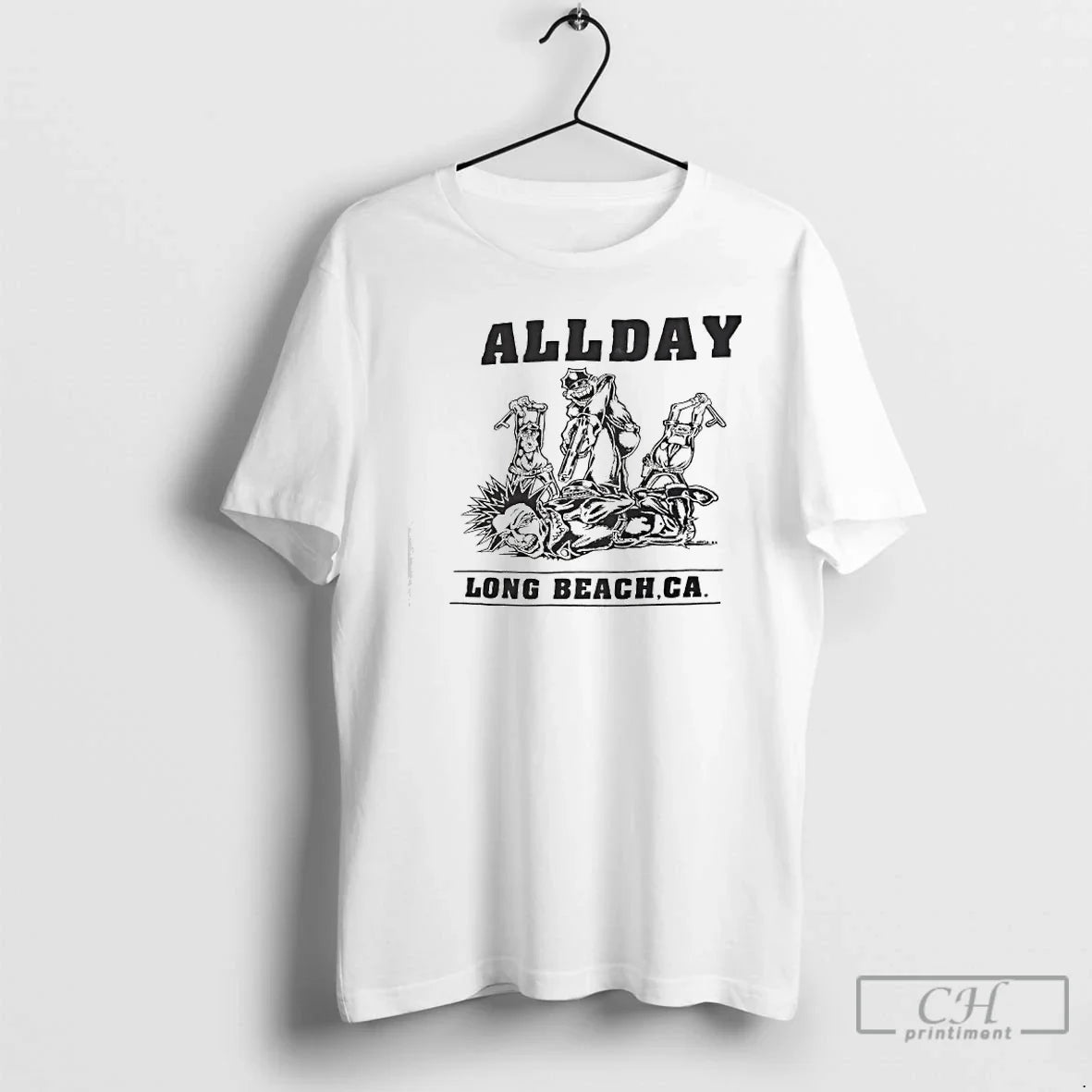 Classic Allday Vintage 1992 Long Beach California Tour T-Shirts, Hoodie, Sweatshirt - T-Shirt, Sweatshirt, Hoodie
