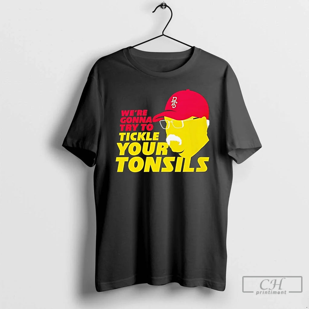 Classic Andy Reid Were Gonna Try Tickle Your Tonsils T-Shirts, Hoodie, Sweatshirt - T-Shirt, Sweatshirt, Hoodie