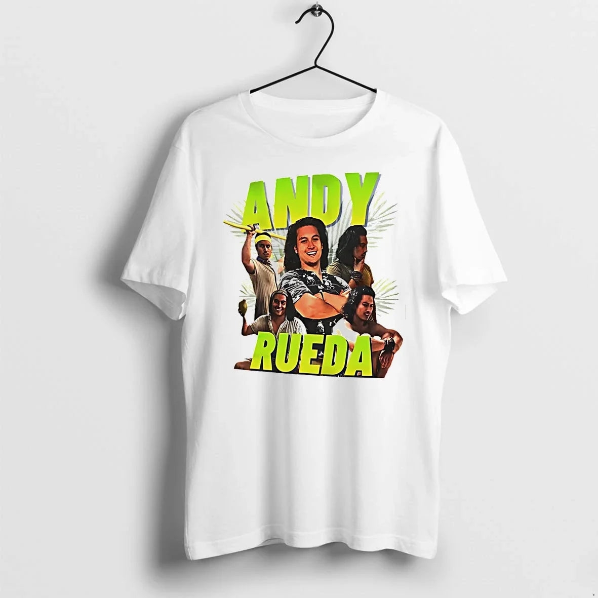 Classic Andy Rueda Survivor Graphic Vintage Shirts Sweater Unisex T-shirt, Sweatshirt, Hoodie, Long Sleeve Tee - T-Shirt, Sweatshirt, Hoodie