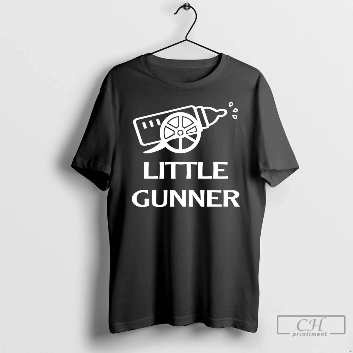 Classic Arsenal Baby Little Gunner Football 2026 Unisex T-shirt, Sweatshirt, Hoodie, Long Sleeve Tee - T-Shirt, Sweatshirt, Hoodie