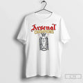 Classic Arsenal Fc Premier League Champions 25 26 Cup Unisex T-shirt, Sweatshirt, Hoodie, Long Sleeve Tee - T-Shirt, Sweatshirt, Hoodie