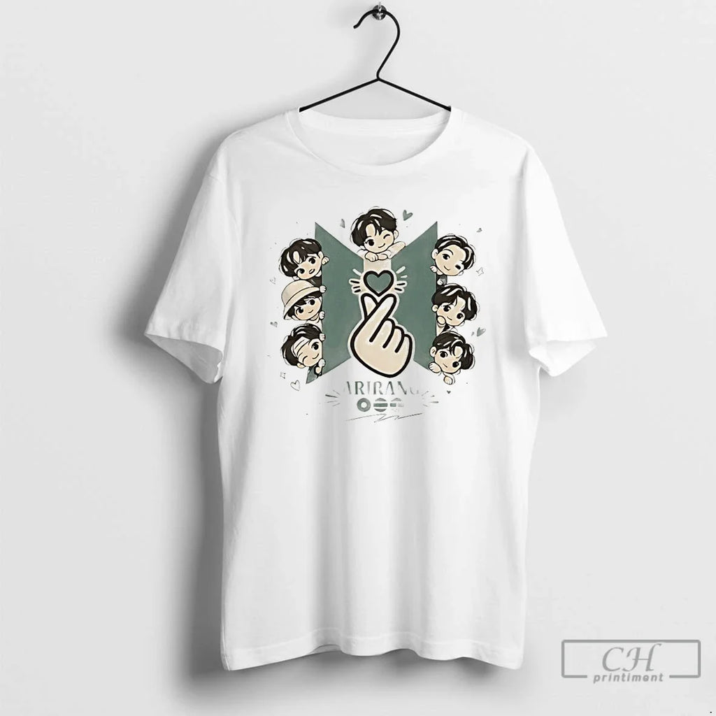 Classic Bts Chibi World K Pop Tour Bangtan 2026 Concert Unisex T-shirt, Sweatshirt, Hoodie, Long Sleeve Tee - T-Shirt, Sweatshirt, Hoodie