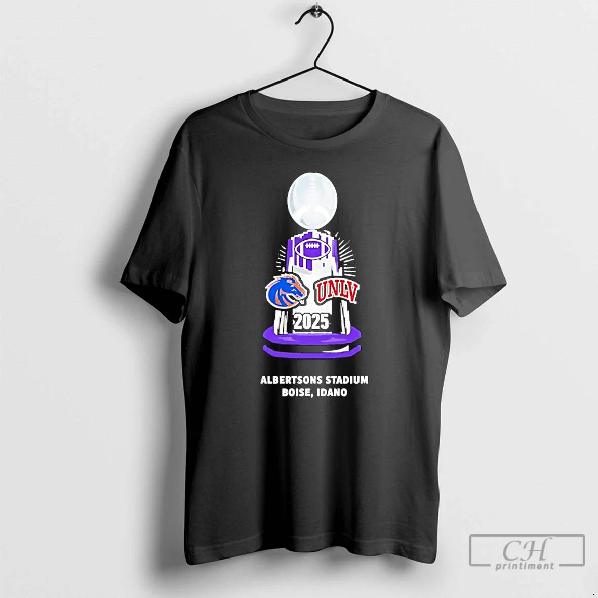 Classic Boise State Vs Unlv 2025 Mountain West Championship Trophy T-Shirts, Hoodie, Sweatshirt - T-Shirt, Sweatshirt, Hoodie