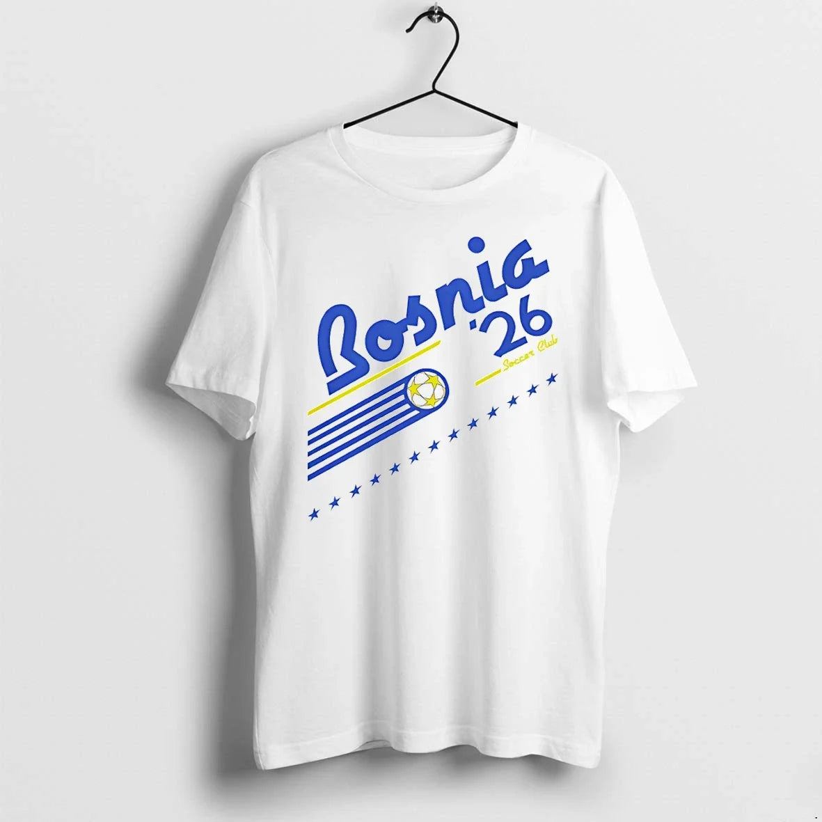 Classic Bosnia And Herzegovina Soccer Cup 2026 Shirts Sweater Unisex T-shirt, Sweatshirt, Hoodie, Long Sleeve Tee - T-Shirt, Sweatshirt, Hoodie